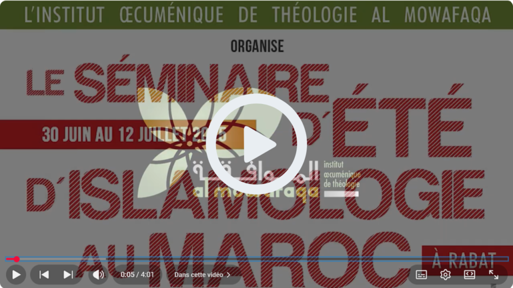 Séminaire d'islamologie 2025 - Témoignages