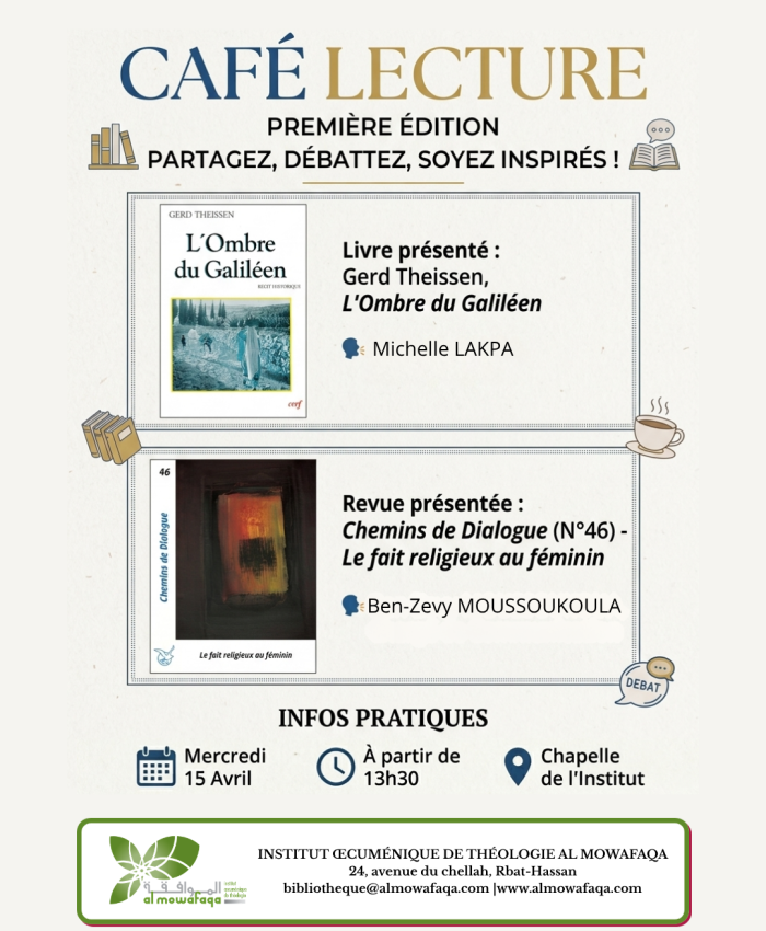 Café Lecture : Une Première Édition sous le Signe de l&rsquo;Éthique